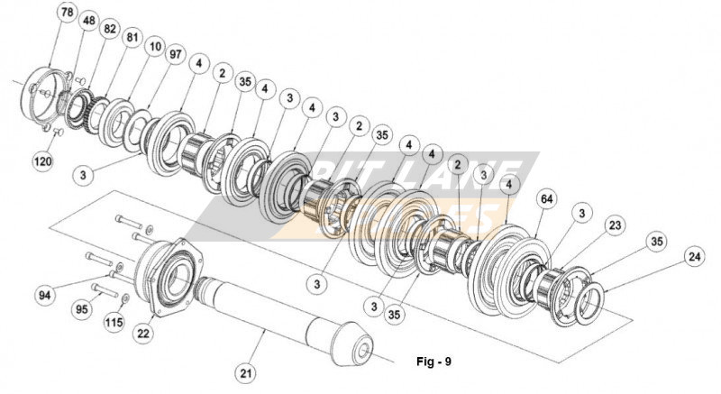 PINION ASSY